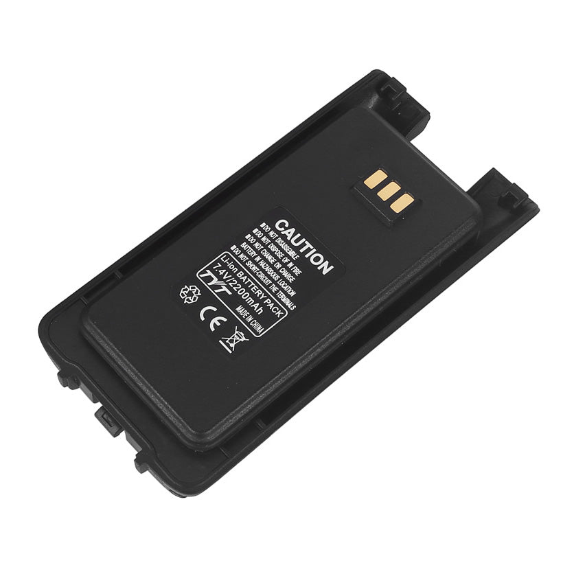 TYT MD 390 Replacement Battery 7.4V 2200mAh Li-ion High Capacity Radio Battery - Perfect for Emergency Communication & Long-Duty Shifts