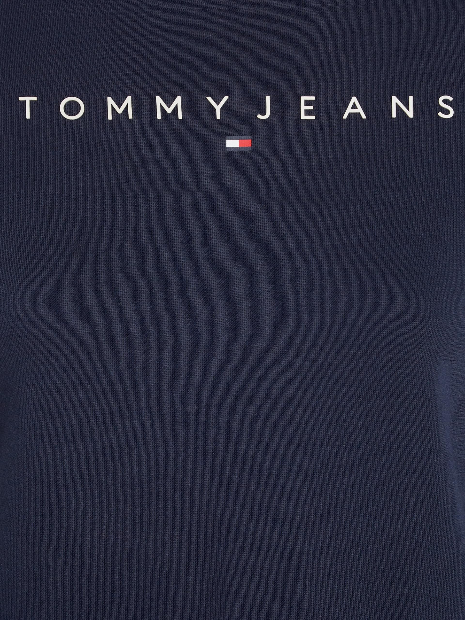 Tommy Jeans Women's Regular Fit Crew Neck Sweatshirt | Casual Cotton Pullover for Everyday Wear | Perfect for Lounging, Running Errands & Weekend Outfits