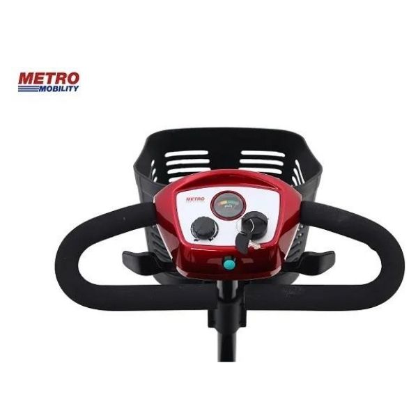 Metro Mobility M1 4 Wheel Electric Mobility Scooter for Adults & Seniors - Lightweight Foldable Design for Indoor & Outdoor Use, Travel, Shopping & Daily Activities