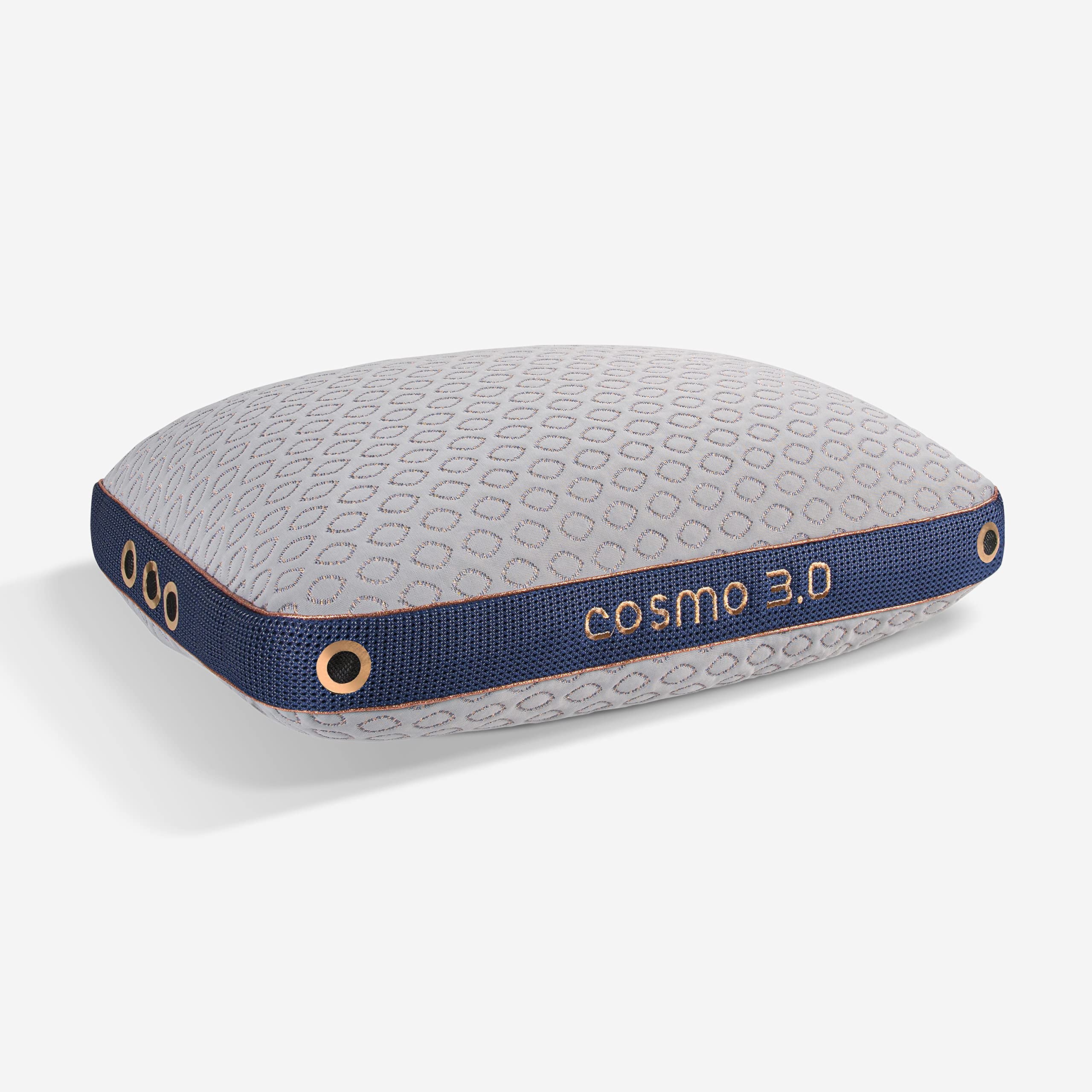 Bedgear Cosmo Performance Pillow - Medium Firm Cooling Pillow for Hot Sleepers - Hypoallergenic & Washable Cover - Ideal for Back, Side & Stomach Sleepers - Perfect for Night Sweat Relief & Temperature Regulation