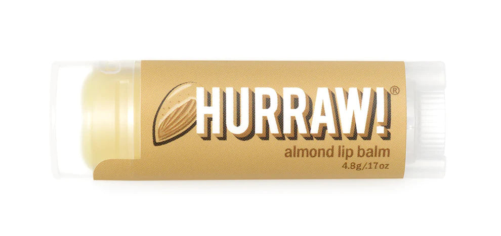 Natural Almond Lip Balm for Dry Lips - Moisturizing & Nourishing Lip Care - Perfect for Winter, Hiking & Outdoor Activities