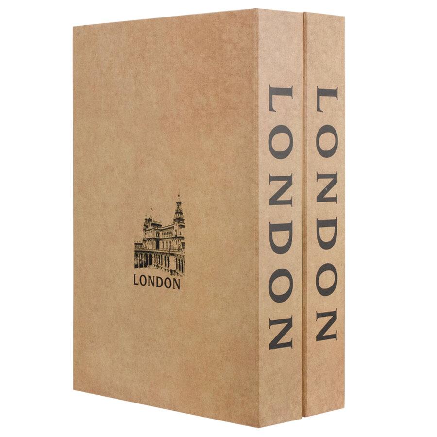 Barska CB13056 London Dual Book Lock Box - Secure Storage for Valuables, Documents & Cash - Ideal for Home, Office & Travel Use