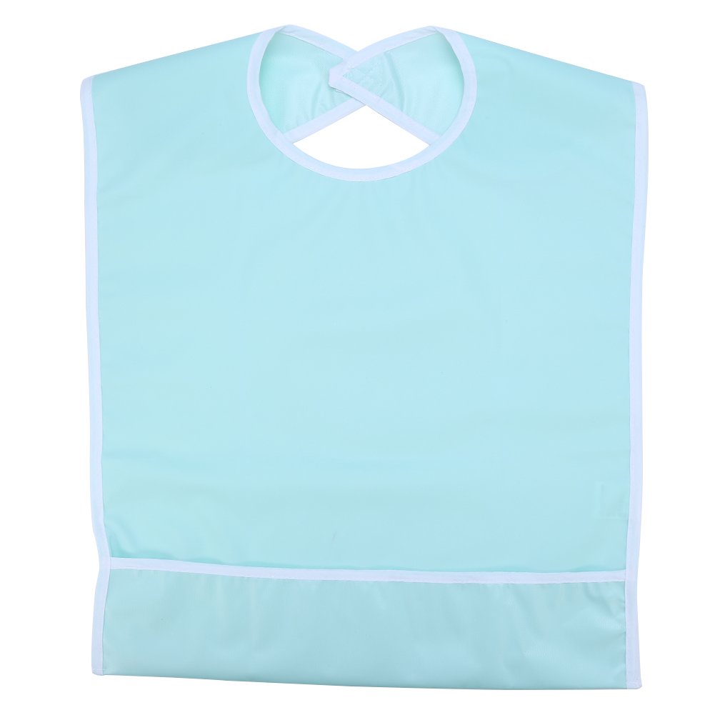 Waterproof Adult Bib for Mealtime - Durable & Reusable Elderly Bib for Eating, Drinking & Dining - Perfect for Seniors with Mobility Challenges or Special Needs