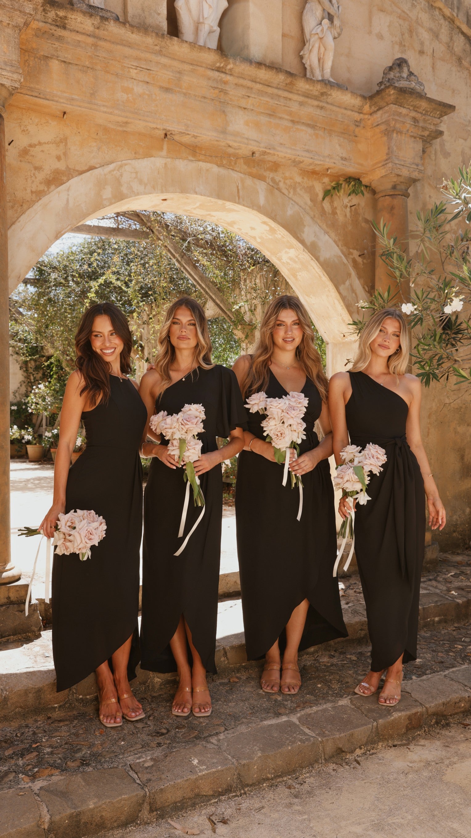 Elegant Black Genevieve Boat Neck Maxi Dress for Women - Perfect for Weddings, Parties & Summer Vacations