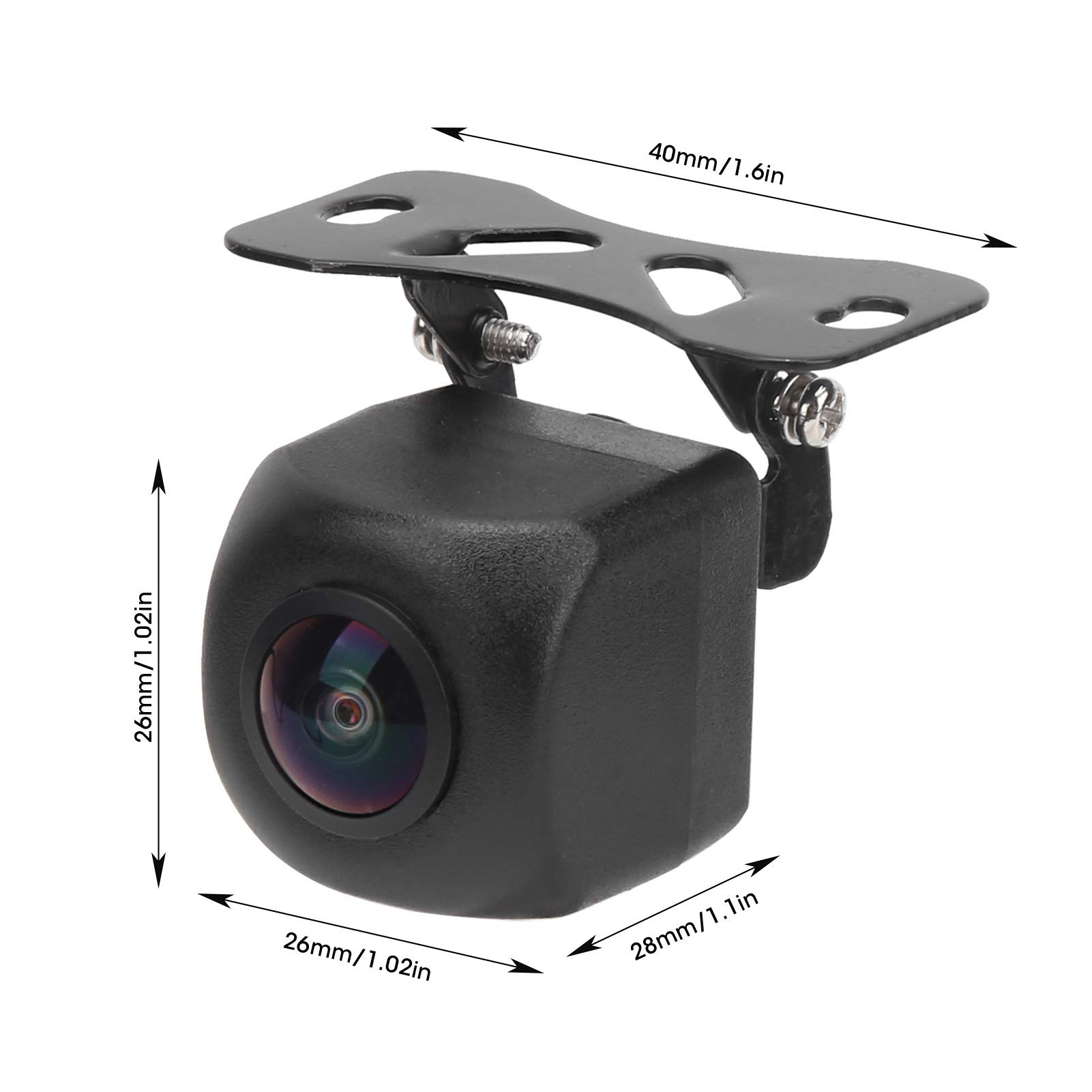 IP68 Waterproof Backup Camera - 180° Wide Angle Rear View Reversing Camera with Night Vision for SUV, RV, Pickup Truck & Vehicles | Perfect for Parking, Towing & Safe Driving in Low Light Conditions
