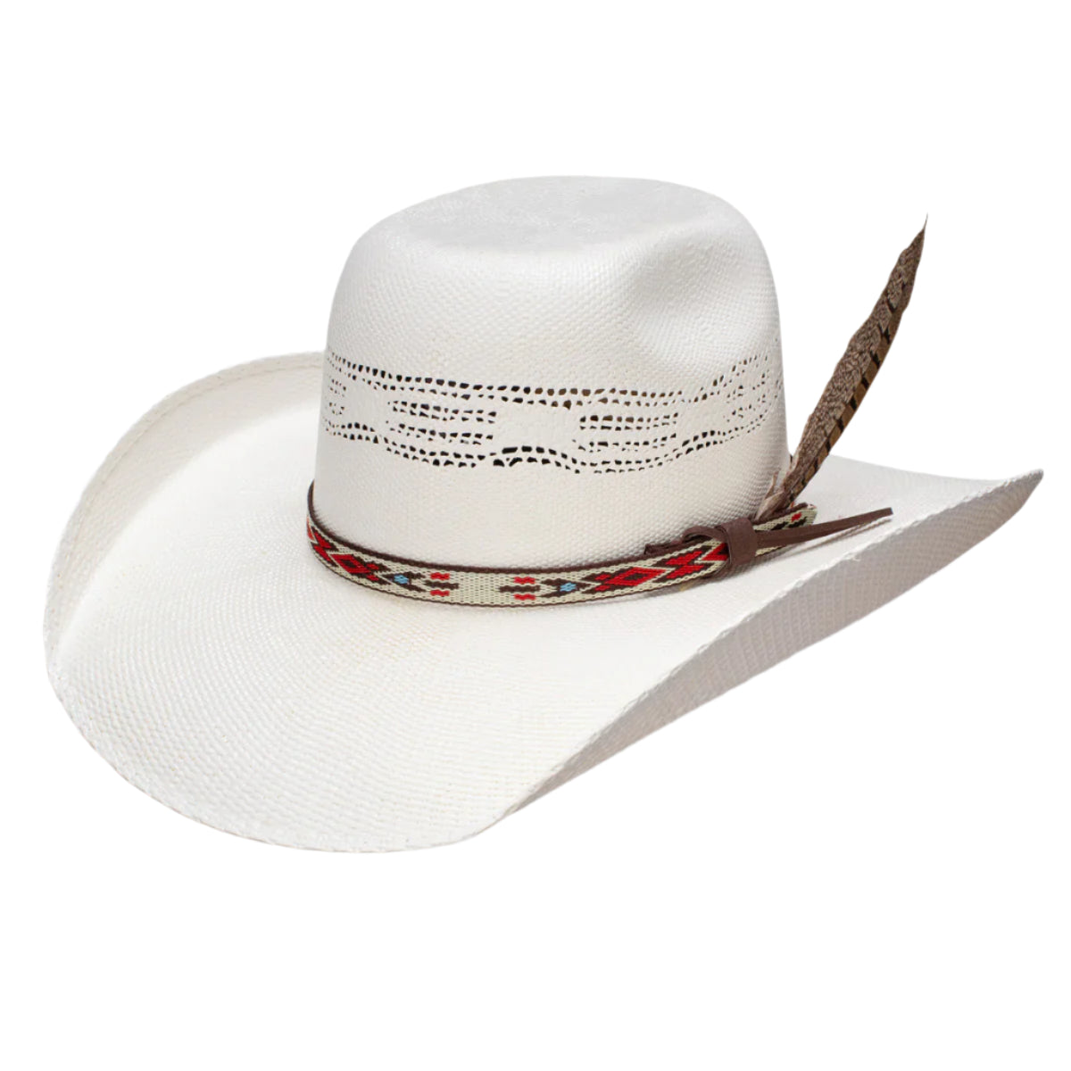 Resistol Tuff Hedeman Young Gun Straw Cowboy Hat for Men - Western Rodeo & Outdoor Sun Protection - Perfect for Country Music Festivals, Ranch Work and Summer Adventures