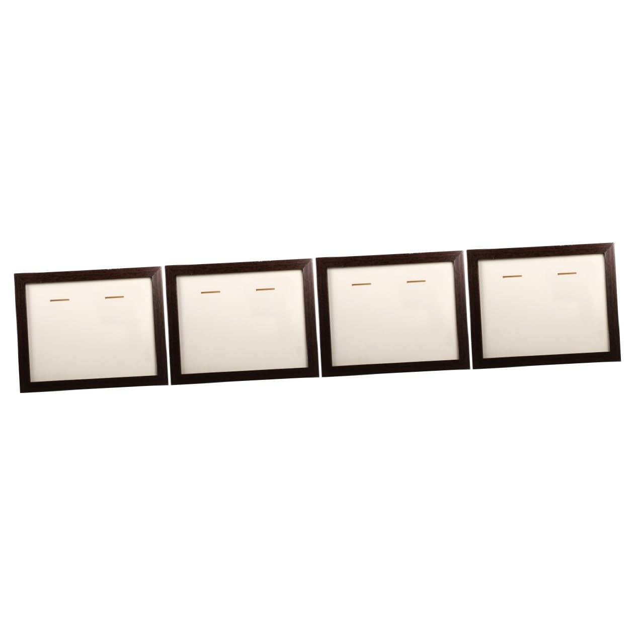 Mipcase 4-Piece Wooden Medal Display Frame Set - Family Photo Frame, Portrait Picture Holder, Award Pin Display for Home & Office Decor - Perfect for Showcasing Achievements, Memories, and Collectibles
