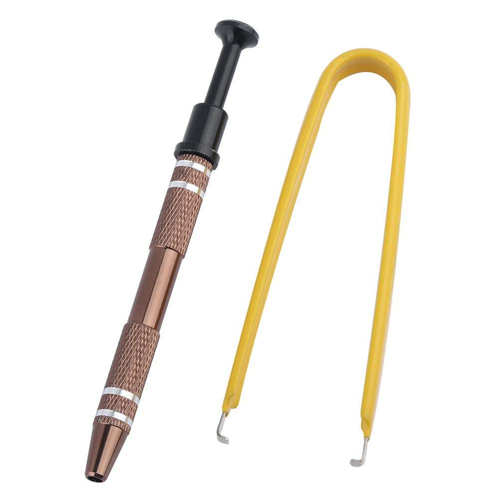 4 Prongs Claw Grabber Tool - IC Chip Extractor & Electronic Component Puller for PCB Repair, Jewelry Making, Nail Art, and Small Parts Pickup