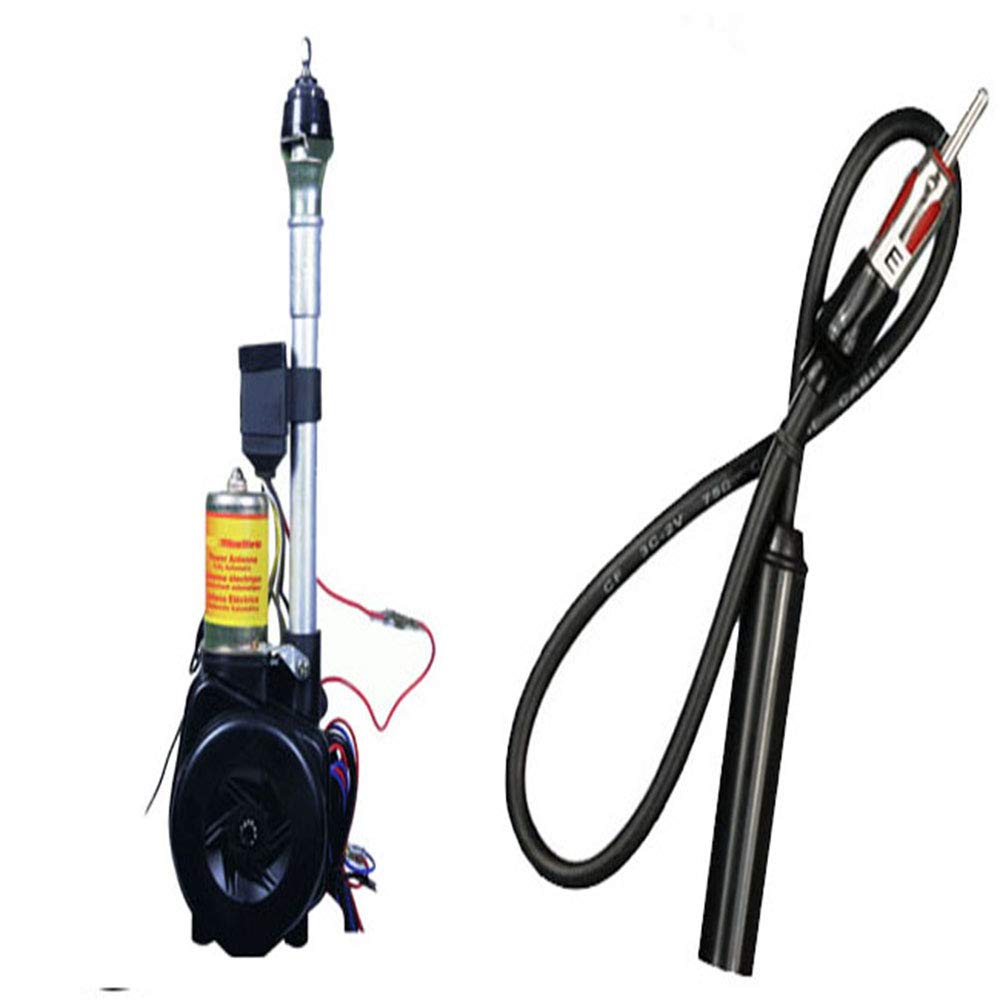 1995-2000 Ford Contour OEM Replacement Radio Stereo with Powered Antenna Mast - Harmony Audio Car Antenna for Factory Upgrade | Perfect for Road Trips & Daily Commutes