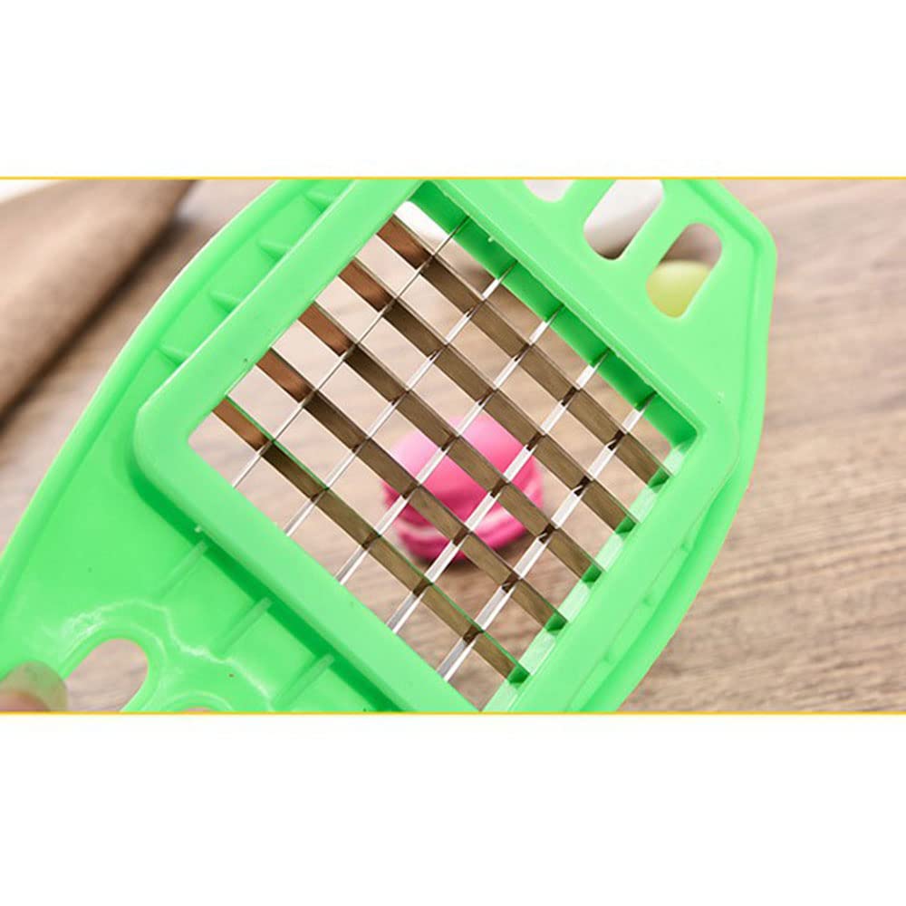 Potato Chipper & Chopper - Stainless Steel French Fry Cutter for Potatoes, Carrots, Onions & Cucumbers | Vegetable Slicer Tool for Healthy Snacks & Meal Prep | Perfect for Salads, Stir-Fries & Party Platters