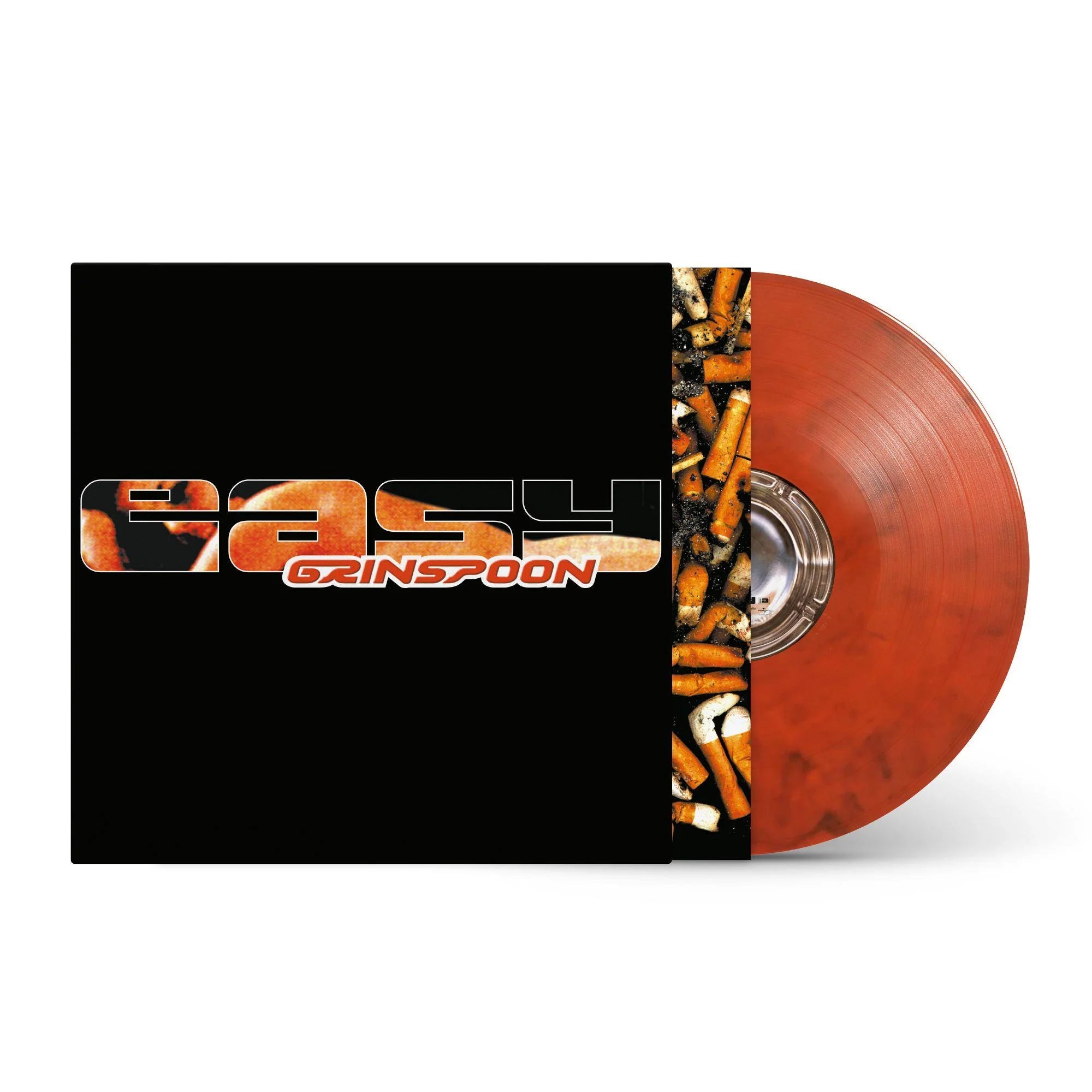 Grinspoon Easy 20th Anniversary Orange Marble Vinyl Record LP - Limited Edition Collectible for Music Lovers & Vinyl Enthusiasts, Perfect for Home Listening & Gift Giving