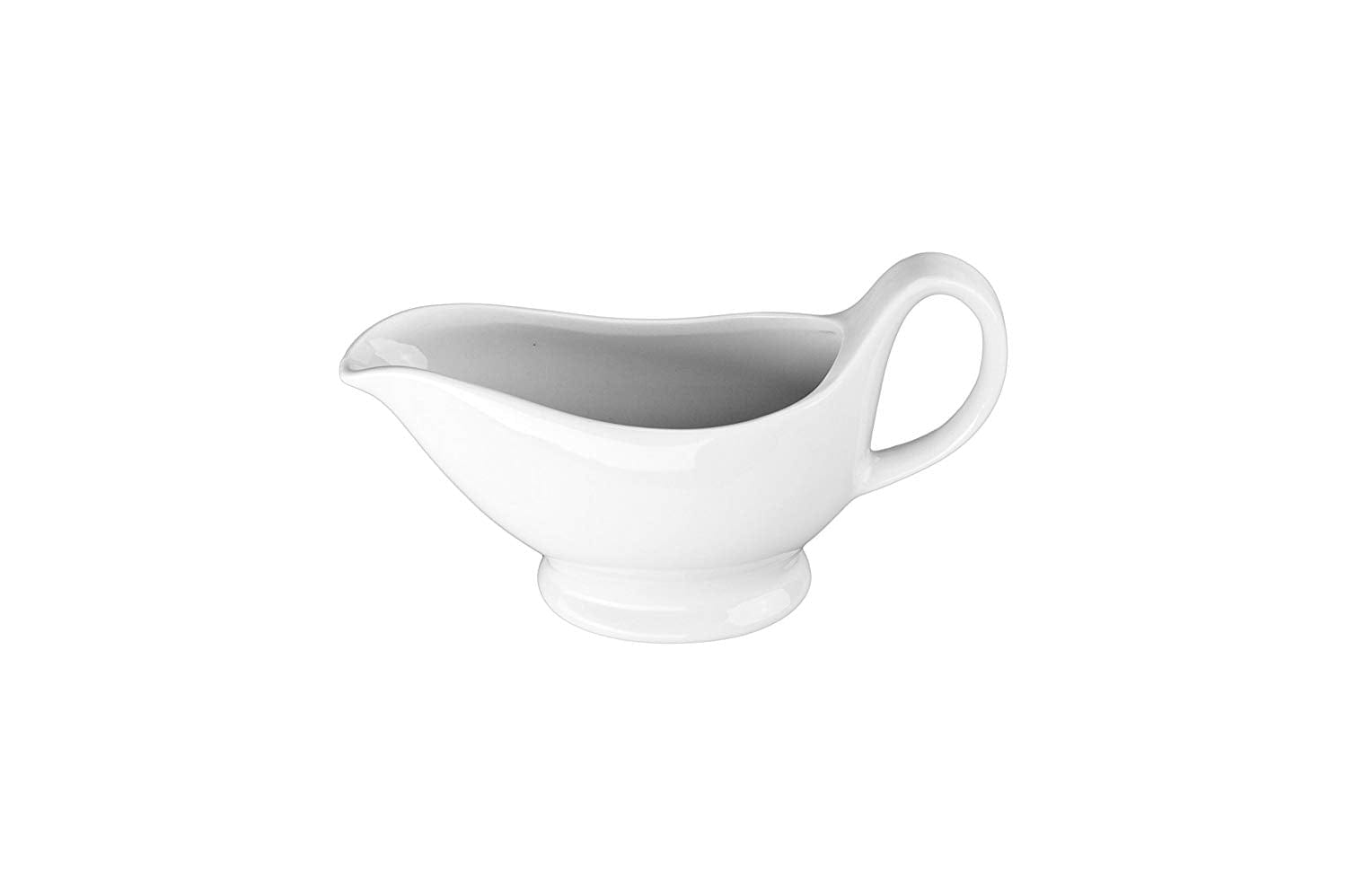 16 oz Sauce Boat - Elegant Gravy & Condiment Server for Thanksgiving, Dinner Parties & Fine Dining - Perfect for Home & Restaurant Use
