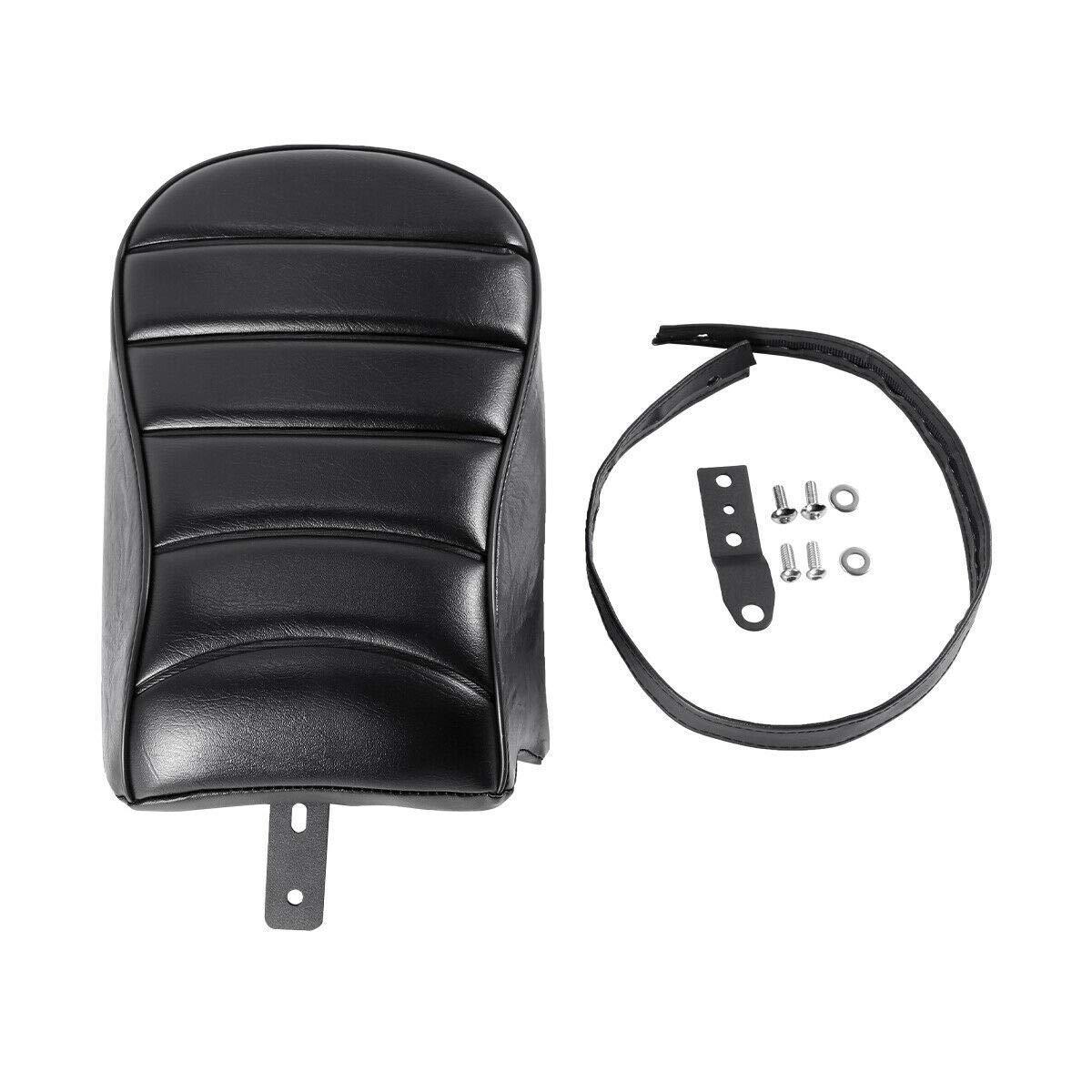 Harley Davidson Footpegs Kit - TCMT Rear Passenger Pillion Seat Footpegs Mount Compatible with Sportster Iron 883 XL883N (2016-2021) & Iron 1200 XL1200NS (2018-2021) - Perfect for Long Rides & Two-Up Riding