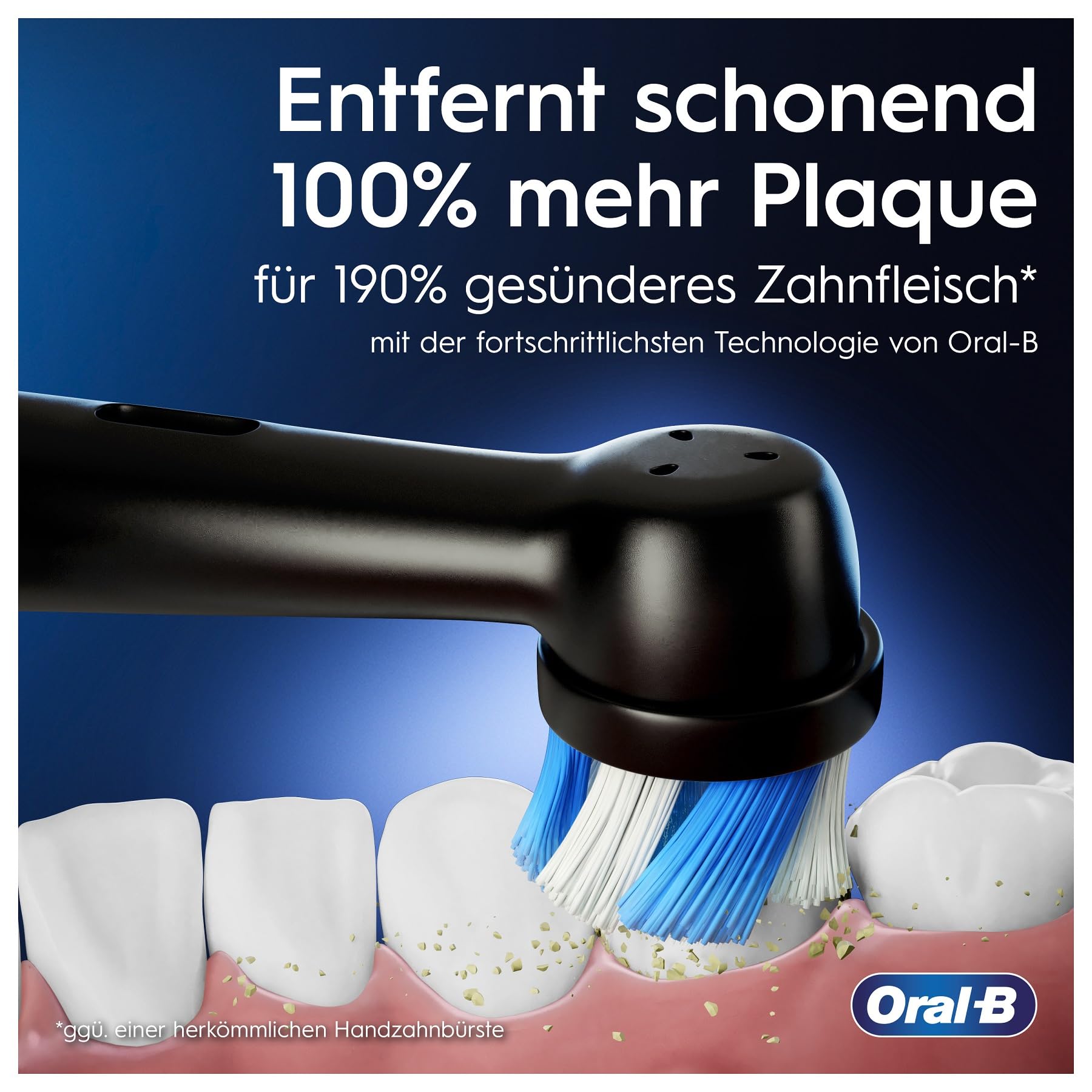 Oral-B iO Series 6 Electric Toothbrush - Pink Sand (JAS22) | Rechargeable with Smart Pressure Sensor & Bluetooth Connectivity for Gentle & Effective Cleaning at Home or Travel