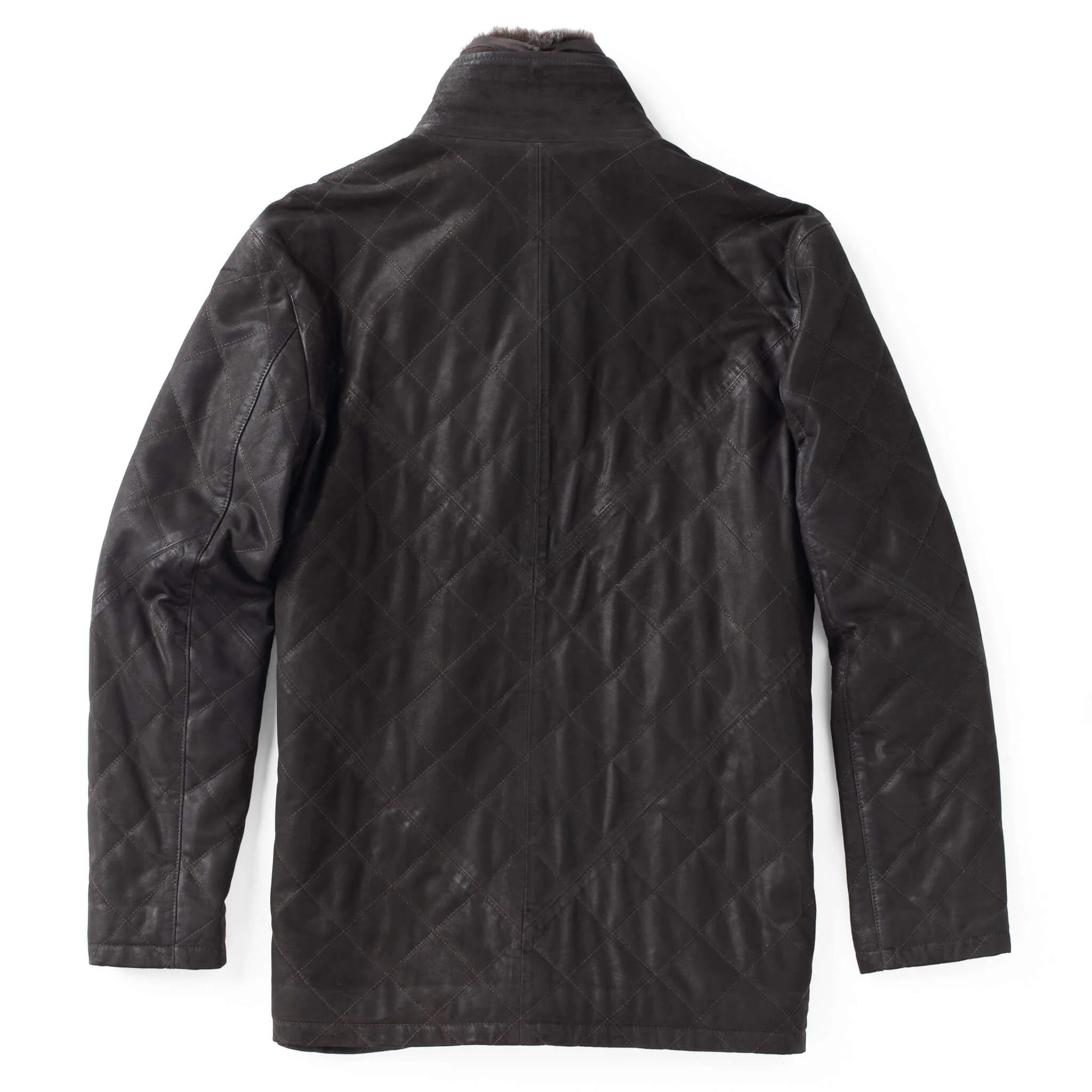MADISON CREEK RAINIER Leather Jacket for Men - Waterproof & Windproof Outdoor Jacket - Perfect for Hiking, Camping, and Winter Adventures