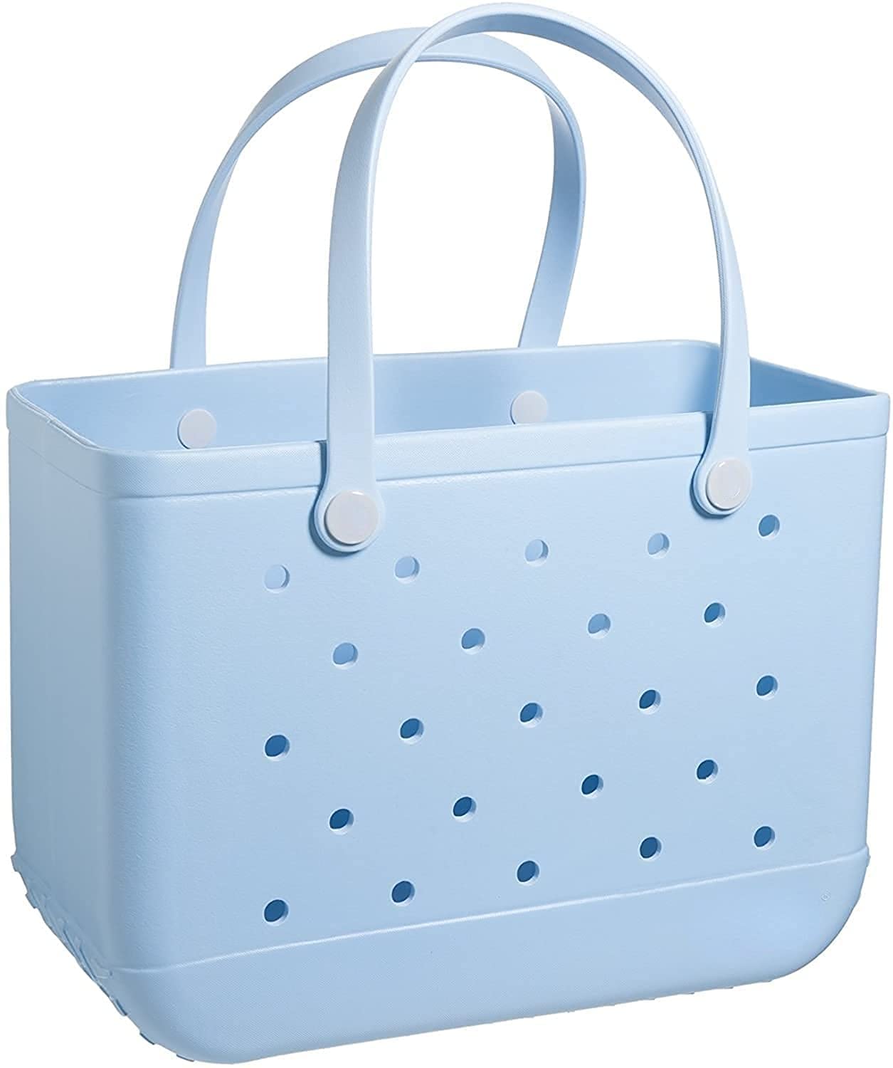 Waterproof EVA Beach Bag - Large Aqua Tote with Drain Holes for Swimming, Pool, Boat & Outdoor Activities | Portable Travel Handbag for Beach, Sports & Work