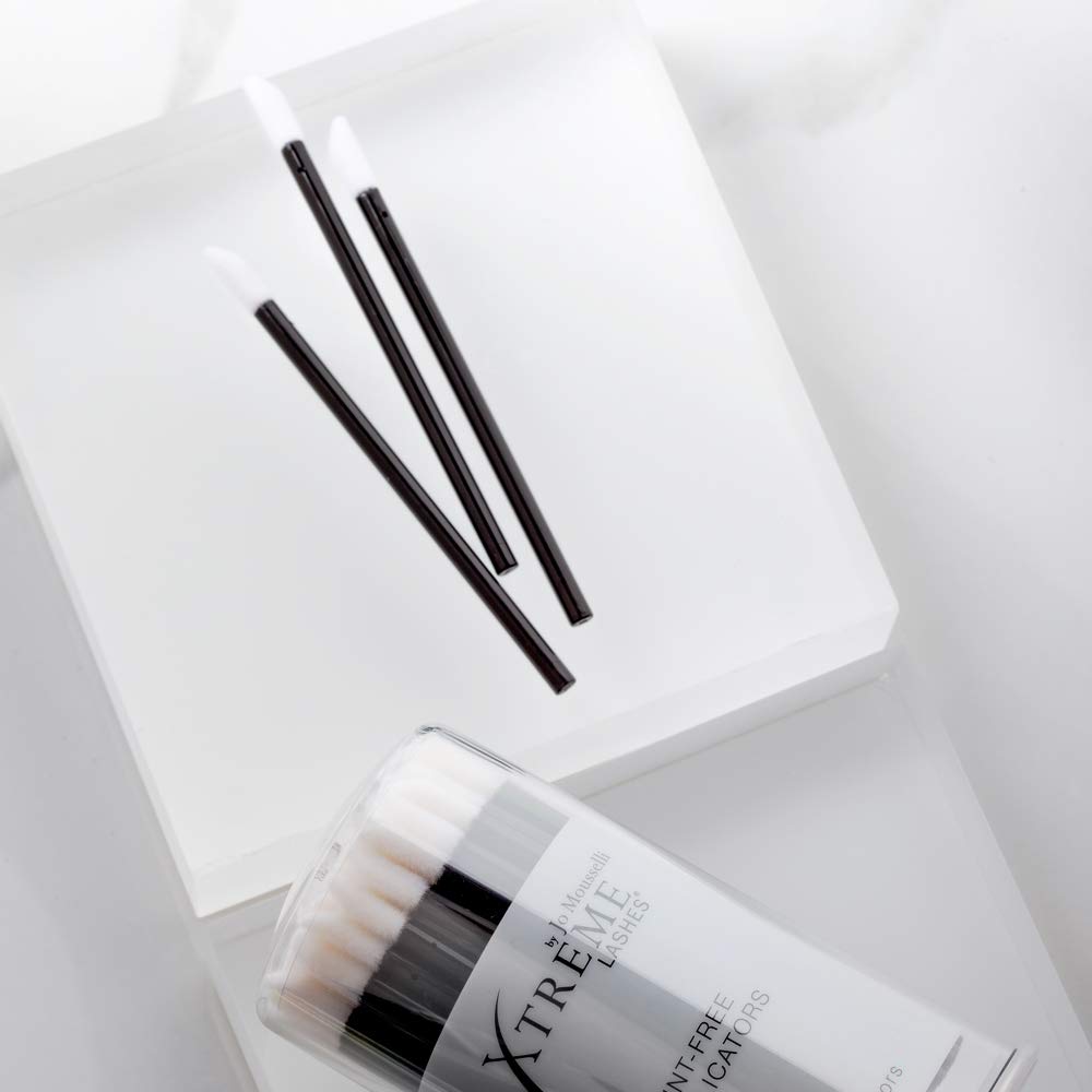 Xtreme Lashes Lint-Free Eyelash Applicators - Professional False Eyelash Tweezers for Flawless Extension & Strip Lash Application - Perfect for Salon, Home Use & Makeup Artists