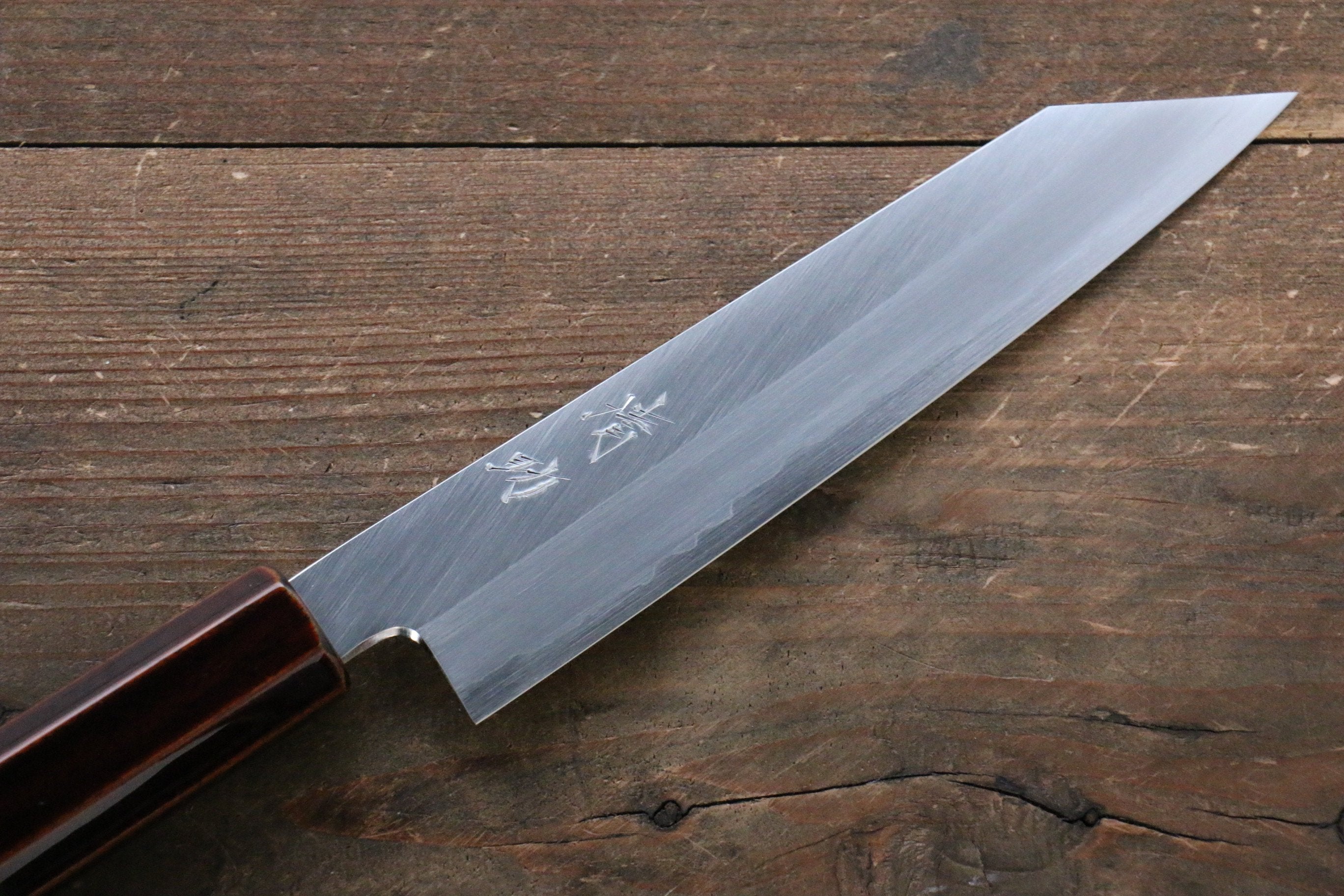 Premium Seisuke Silver Steel Kiritsuke Petty Utility Knife 150mm - Japanese High Carbon Stainless Steel Blade with Lacquered Wood Handle - Perfect for Sushi, Vegetables & Precision Kitchen Tasks