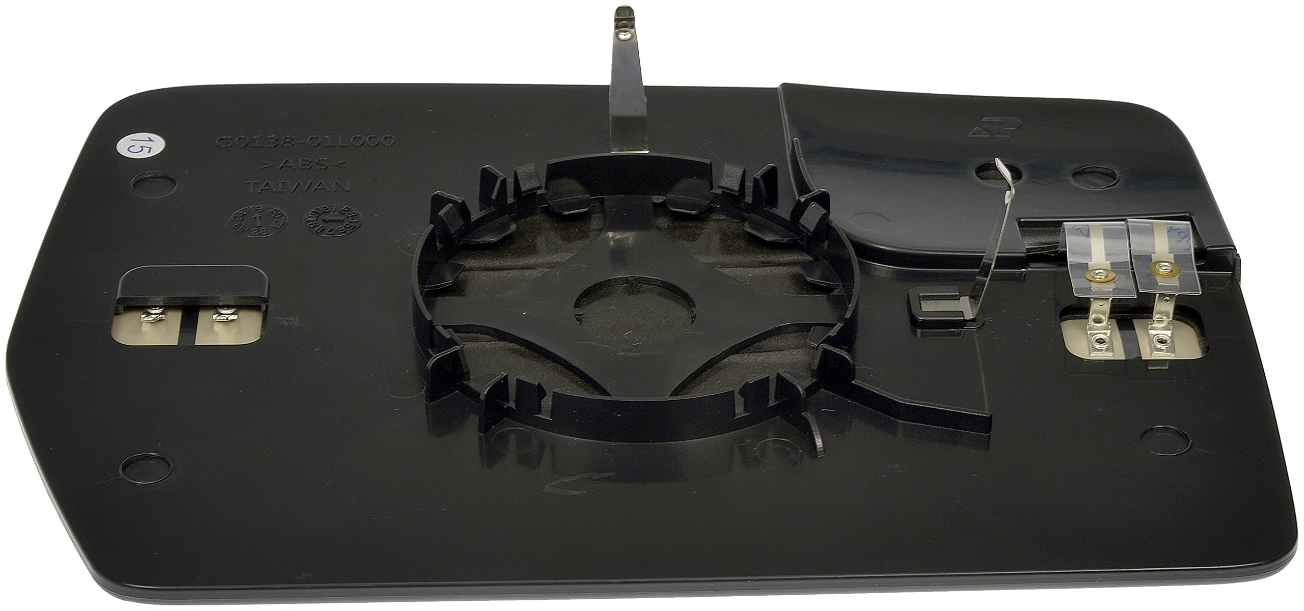 Dorman 57089 Driver Side Door Mirror Glass Replacement for Ford F-150, F-250, F-350 (2009-2019) - OEM Fit, Heated & Power Adjustable - Perfect for Parking Safety & Blind Spot Visibility