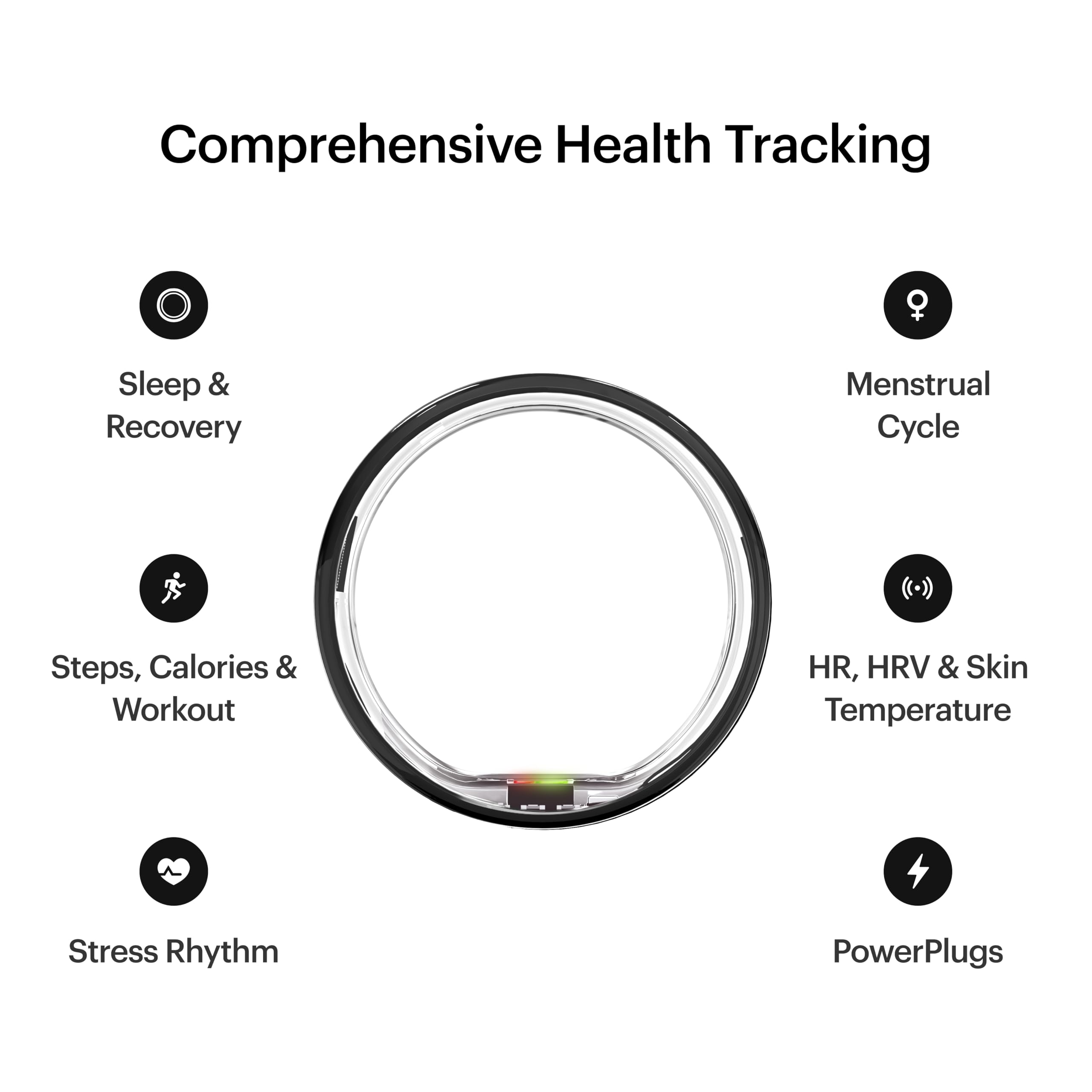 ULTRAHUMAN Ring AIR - Smart Sleep & Fitness Tracker for Women & Men | FSA-Approved Wearable for Health Monitoring