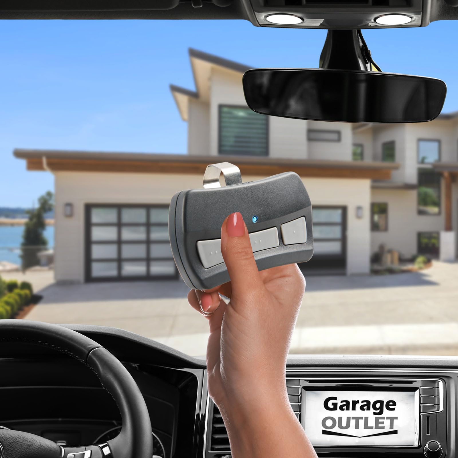 Genie Intellicode G3T-R Garage Door Opener Remote Replacement - Compatible with Genie G3T-R Models | Easy Installation for Home & Garage Security