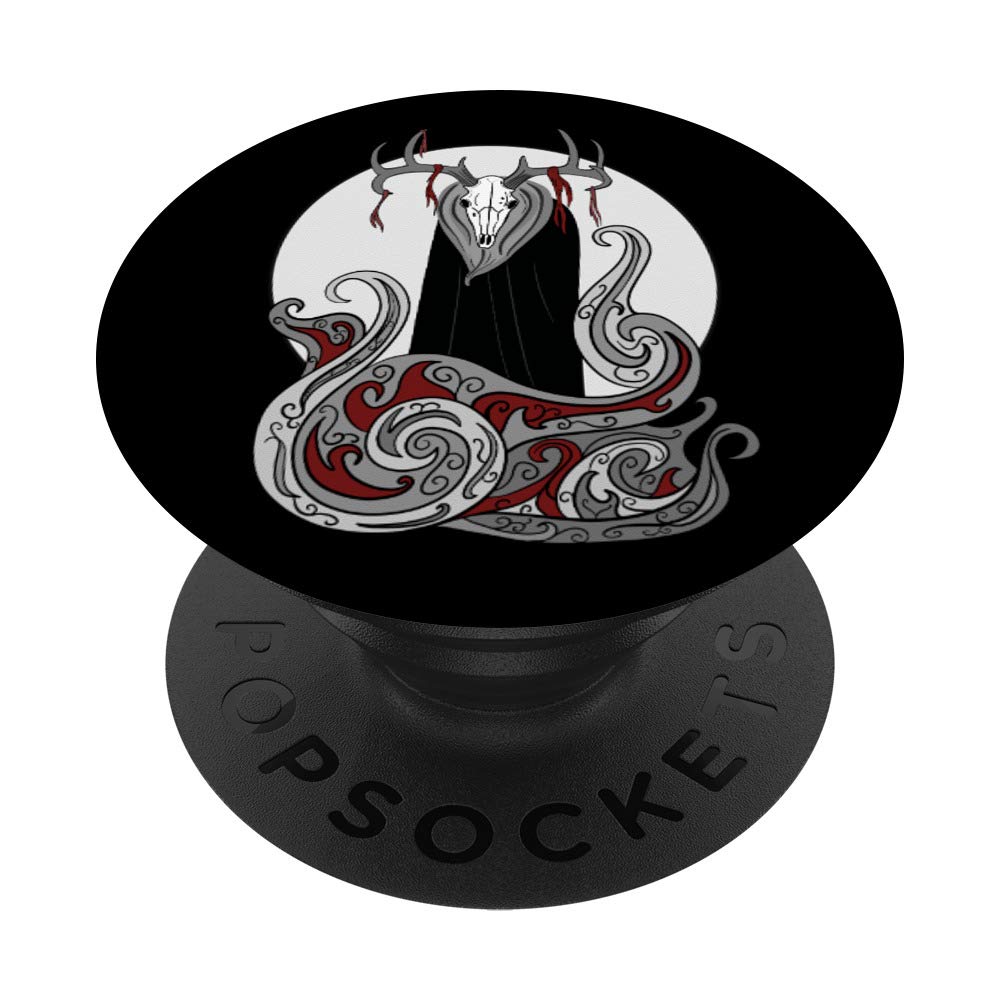 Wendigo Monster PopSockets PopGrip - Swappable Phone Grip with Algonquian Native American Legend Design - Perfect for Phones, Tablets & Everyday Use
