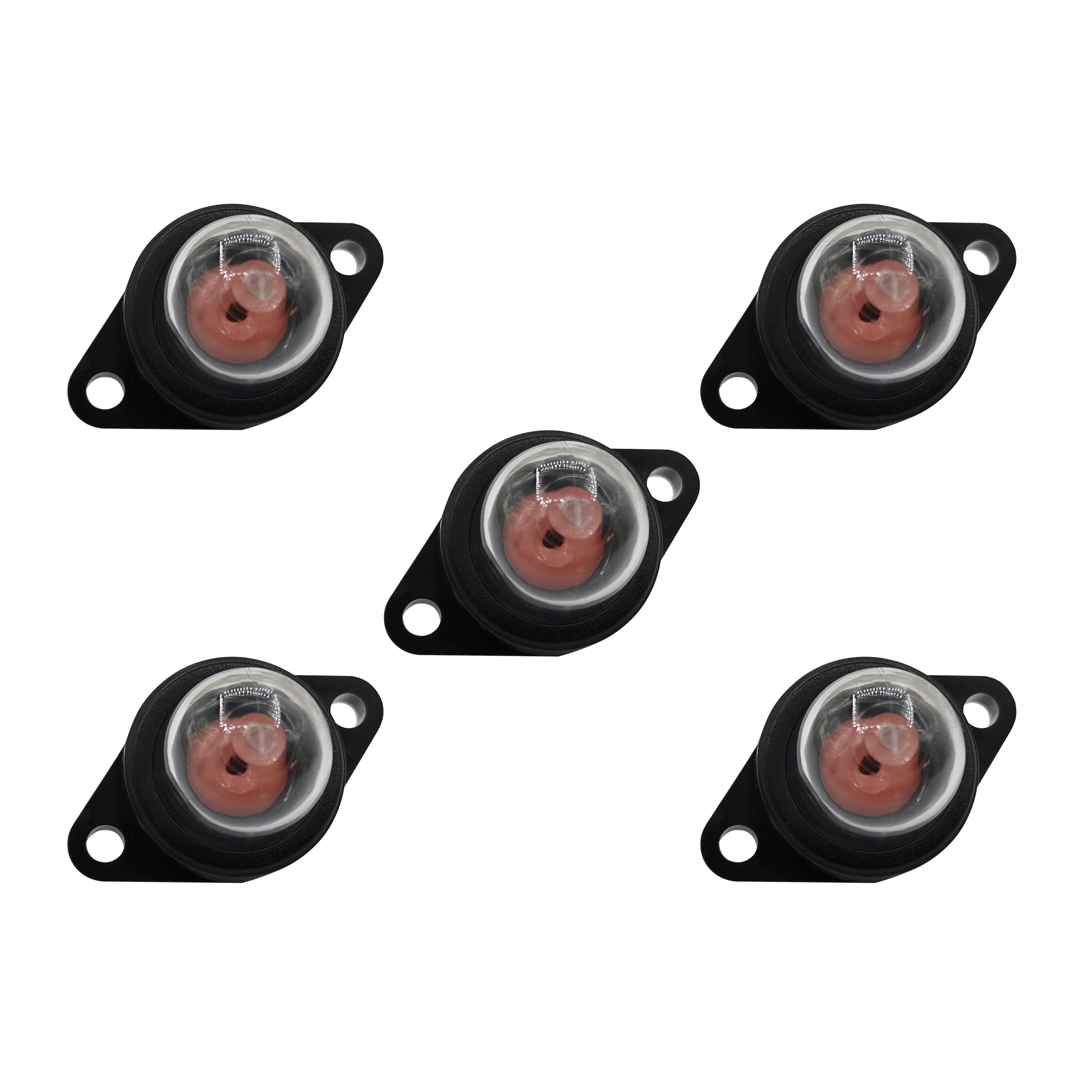 Poulan 530071835 530047213 Carburetor Primer Bulb Pump Replacement - 5 Pack for Gas Chainsaw - Perfect for Poulan Pro, Craftsman & Husqvarna Chainsaws - DIY Repair & Maintenance