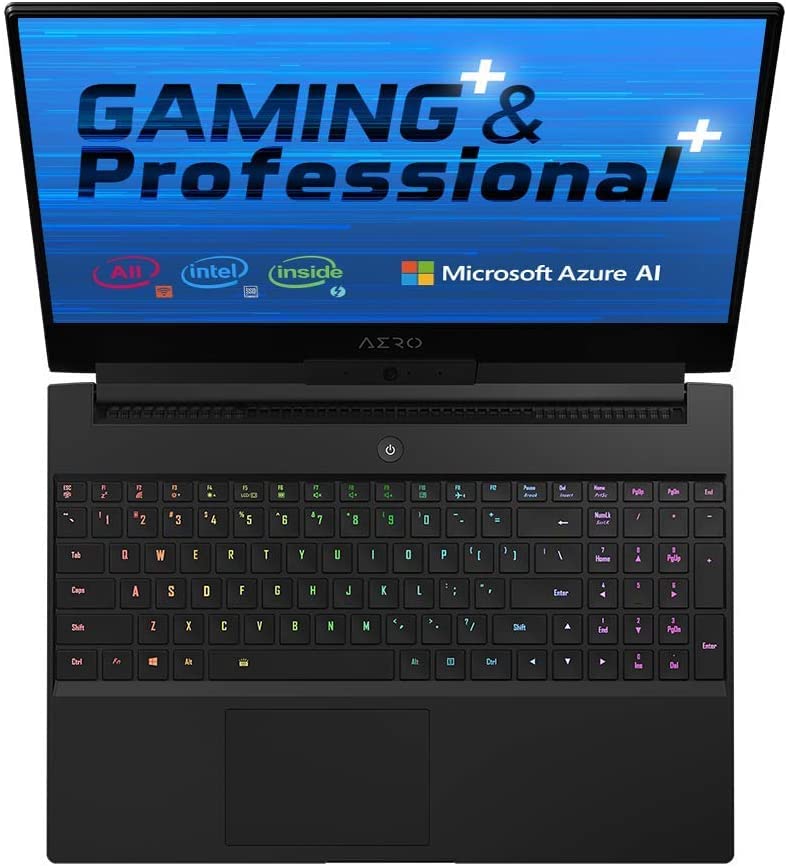 GIGABYTE AERO 15 Classic XA-F74ADP Gaming Laptop - Intel i7-9750H 6-Core, 64GB RAM, 512GB SSD, NVIDIA RTX 2070, 15.6