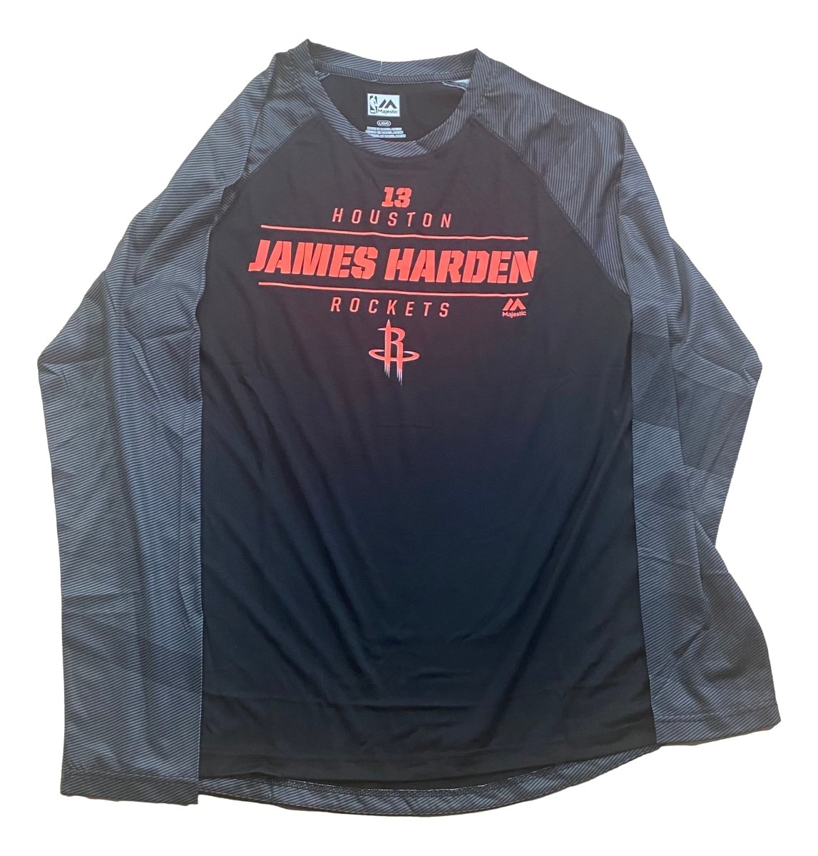 Houston Rockets James Harden NBA Basketball Jersey Long Sleeve Shirt for Men - Perfect for Game Day, Fan Events & Casual Wear