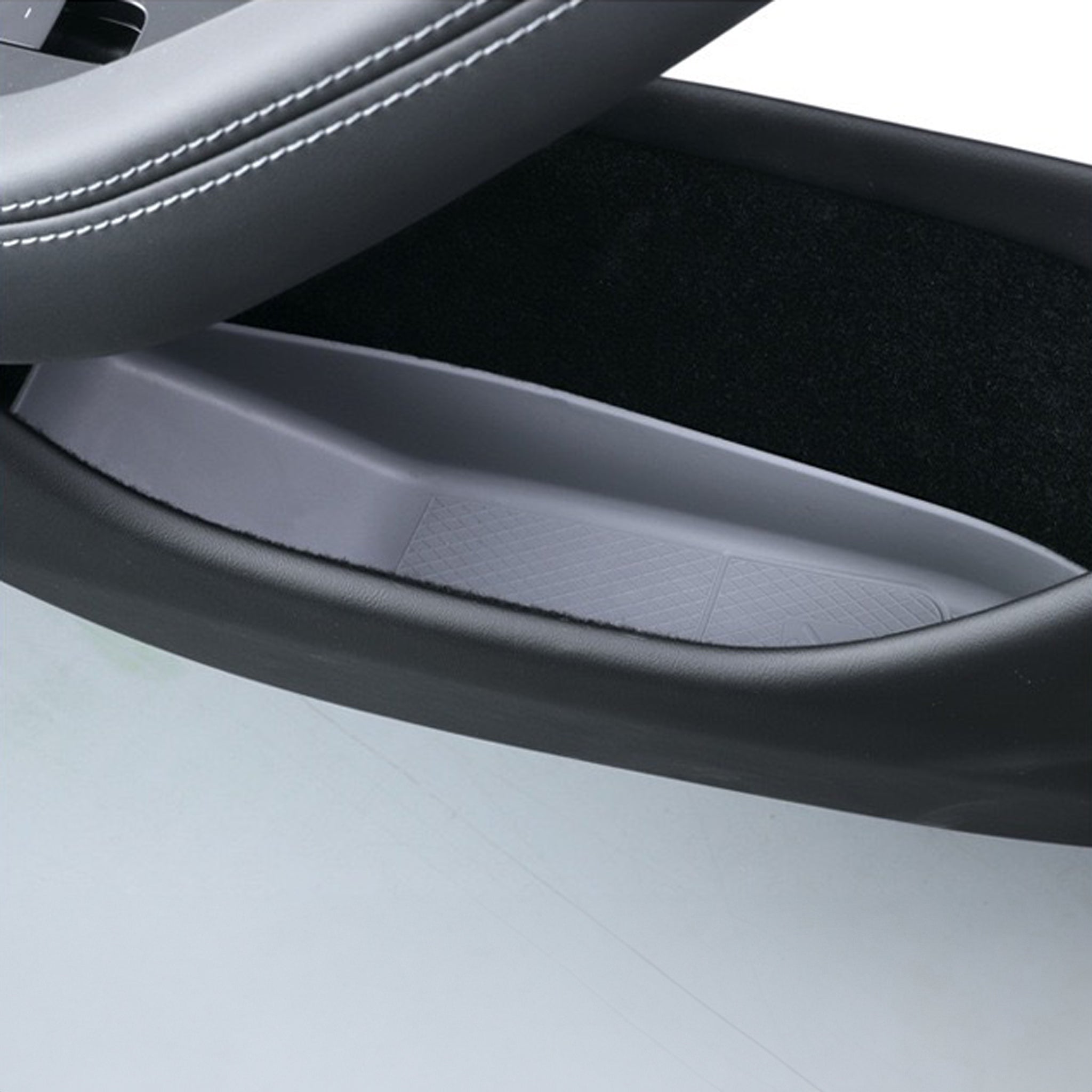 Tesla Model 3 Highland 2024+ Door Side Storage Organizer Box - Premium Car Accessories for Model 3 - Perfect for Storing Sunglasses, Keys, and Small Essentials While Driving