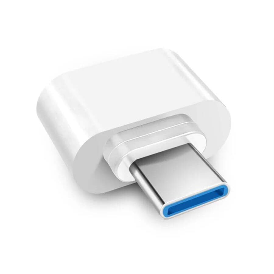 USB C to USB 3.0 Adapter - USB C Male to USB A Female OTG Converter - Compatible with iPhone 15/16, iPad Pro/Air 4th/Mini 6th Gen - Fast Data Transfer for Charging, File Sharing & Device Connectivity