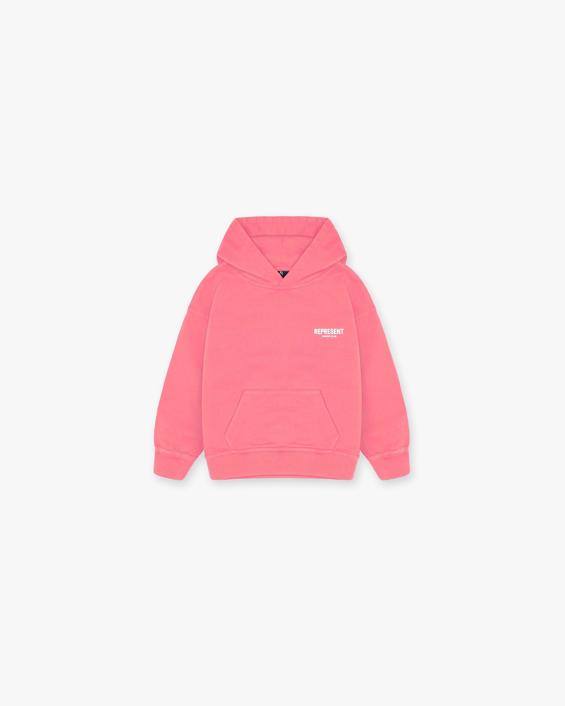 Represent Mini Owners Club Hoodie - Bubblegum Pink | Soft Cotton Pullover for Women & Girls | Perfect for Casual Wear, Street Style & Lounge Comfort