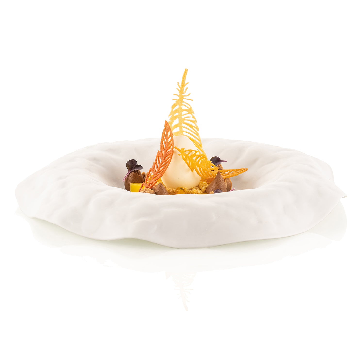 SILIKOMART Naturae Haute Cuisine Silicone Mold - Premium Feather Design Baking Mould for Cakes, Chocolate, Desserts & Ice Cubes | Perfect for Home Baking, Party Treats & Gourmet Cooking