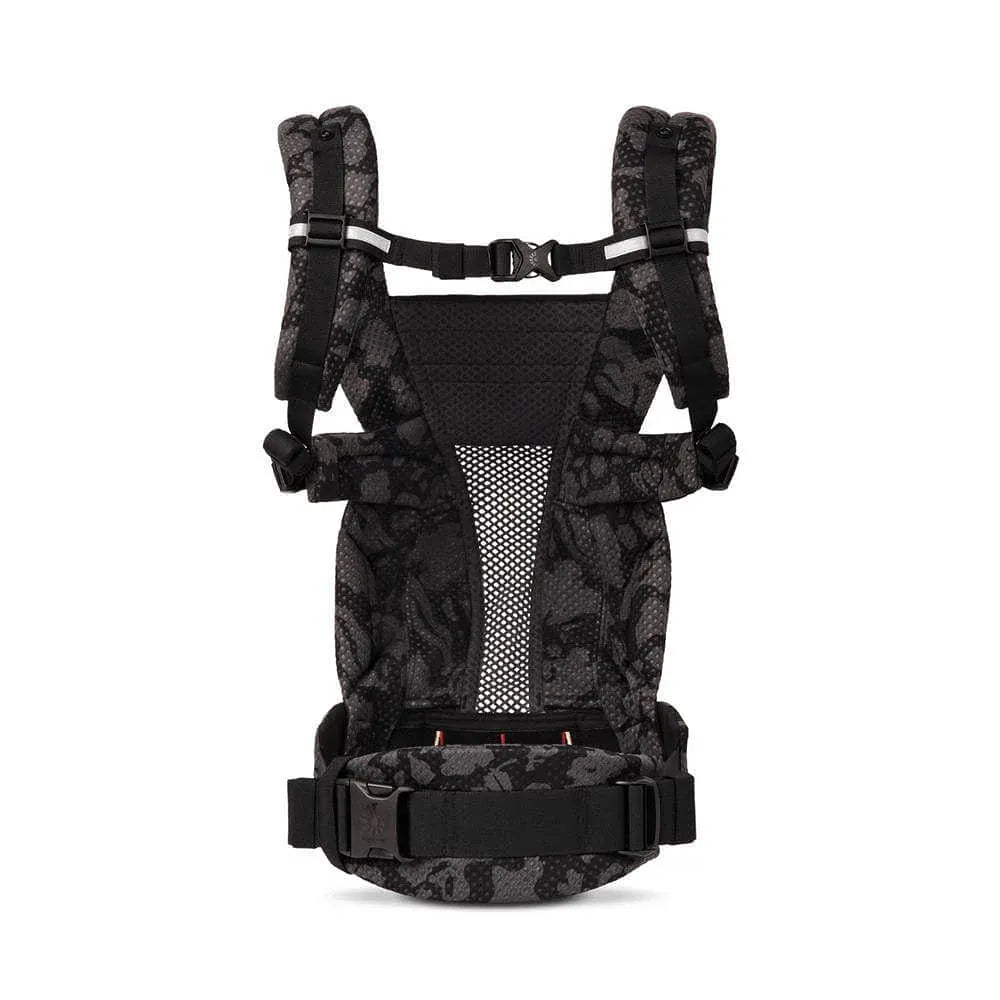 Omni Breeze Baby Carrier - Lightweight & Ergonomic Infant Carrier for Newborn to Toddler, Onyx Blooms Print - Perfect for Hiking, Shopping & Hands-Free Parenting
