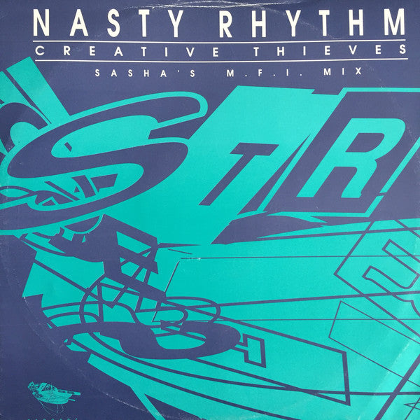 Creative Thieves – Nasty Rhythm (Sasha's MFI Mix) | Stress Records SSTR 3 | Electronic Dance Music Vinyl for DJs & Music Collectors | Perfect for Nightclubs & Home Listening