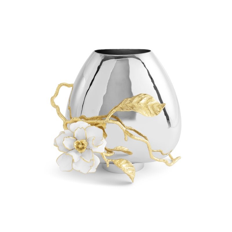 Elegant Glass Gardenia Vase - Perfect for Home Decor, Wedding Centerpieces & Floral Arrangements