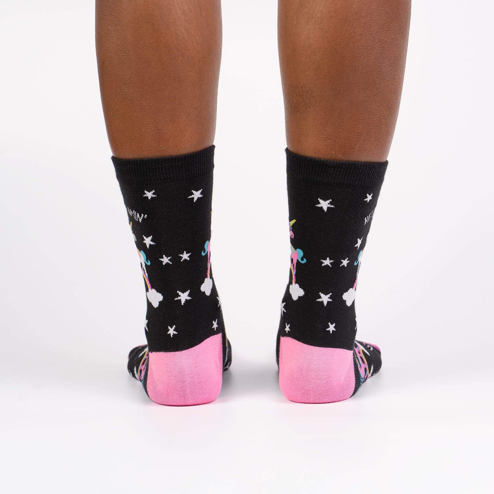 Dreamy Women's Crew Socks - Fun & Comfortable Cotton Socks for Everyday Wear | Perfect for Work, Yoga & Lounge