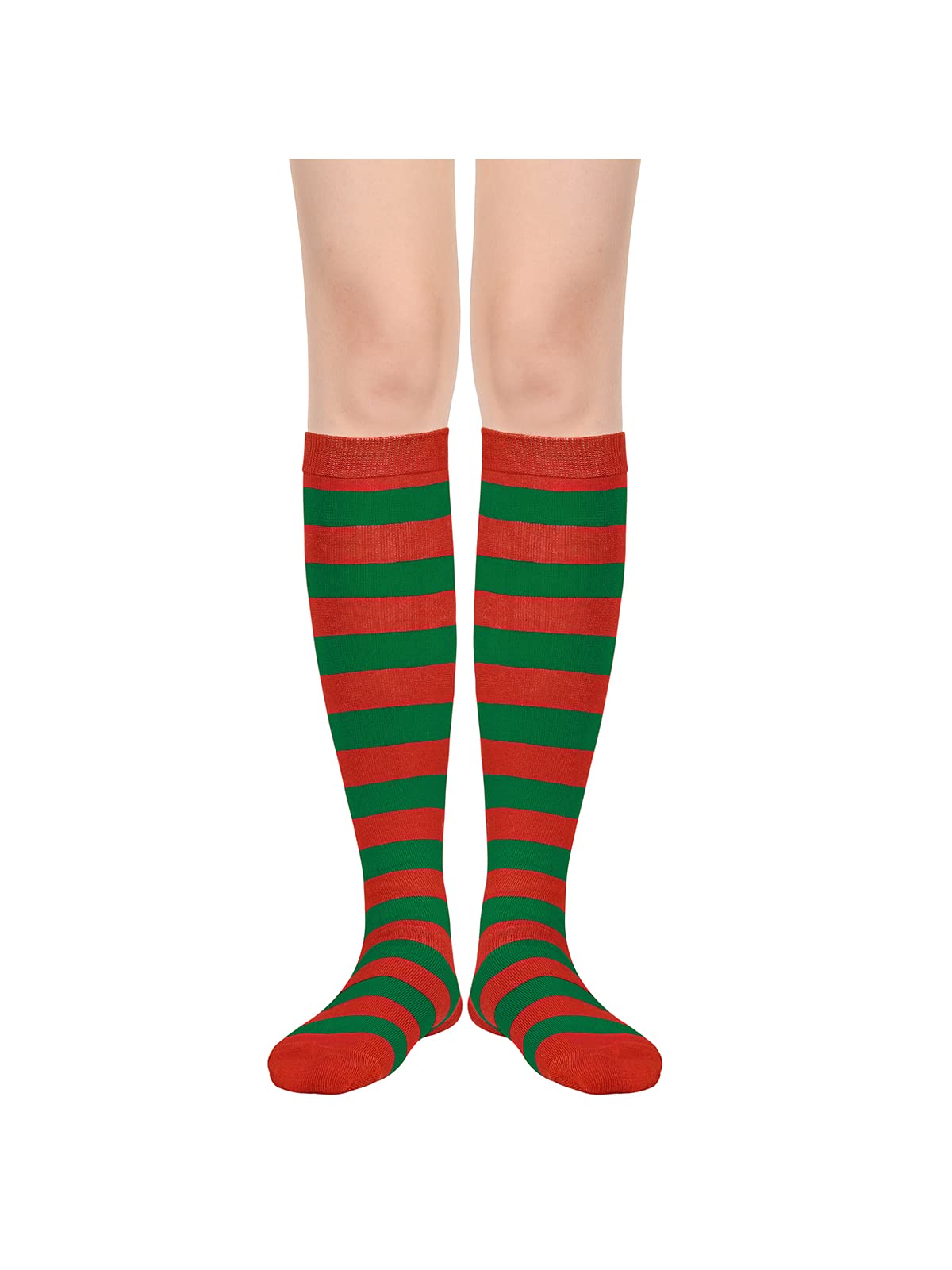 Century Star Women's Knee High Athletic Socks - Thin Stripes Breathable Tube Socks for Running, Hiking & Outdoor Sports - Perfect for Workout, Yoga & Casual Wear