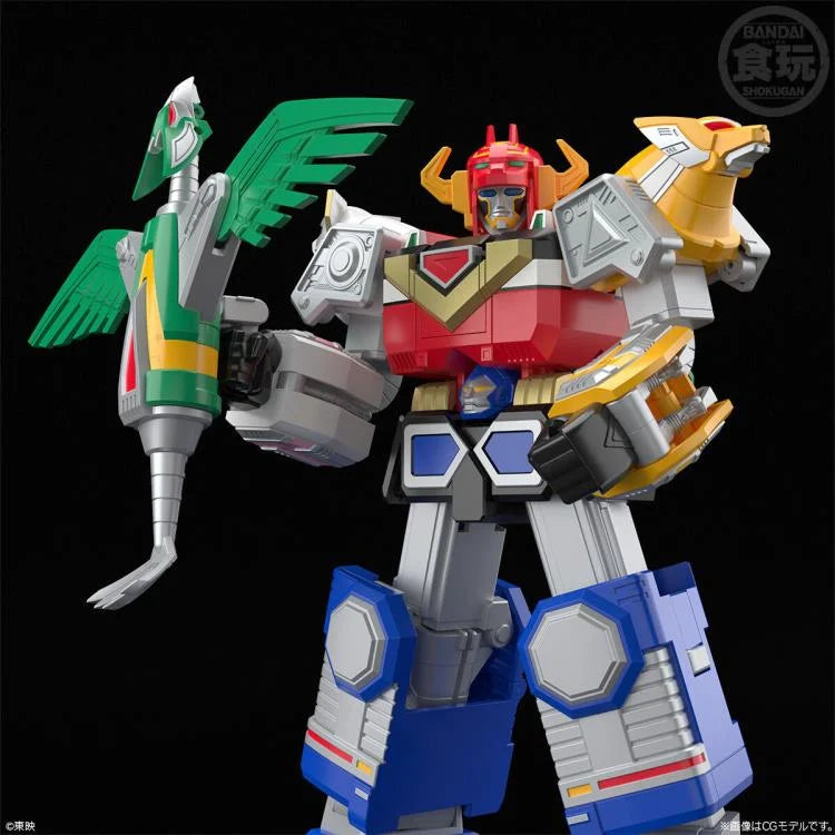 Bandai Shokugan SMP Seijuu Sentai Gingaman GingaiOh Model Kit Set - Super Sentai Robot Action Figure for Collectors & Anime Fans - Perfect for Display, Gifts & Cosplay Scenes