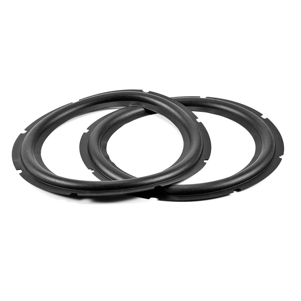 10 Inch Perforated Rubber Speaker Foam Subwoofer Surround Replacement Ring - DIY Speaker Repair Parts (2PCS) - Perfect for Home Theater, Car Audio & Studio Monitor Upgrades