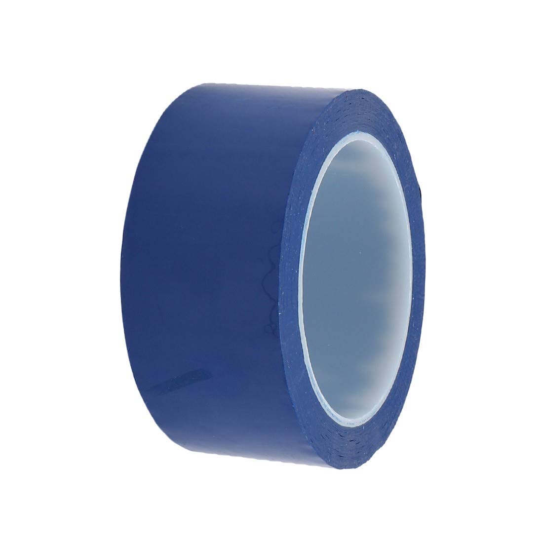 40mm x 66M Single-Sided Adhesive Marking Tape - Blue Color for Office, Warehouse & Industrial Labeling - High Quality Sticker for Organization & Identification