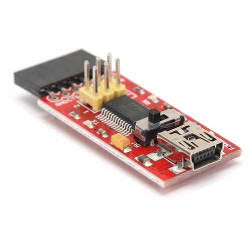 5Pcs FTDI Basic Program Downloader USB to TTL 3.3V/5V FT232RL Adapter for Arduino - Perfect for DIY Electronics, Raspberry Pi, and Embedded Systems Programming