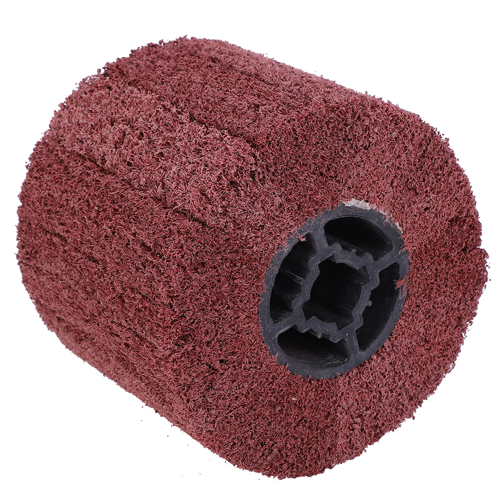 Premium Nylon Drum Polishing Wheel - 180 Grit for Stainless Steel & Metal Finishing - Wear-Resistant Burnishing Tool for Jewelry, Automotive & DIY Metal Projects