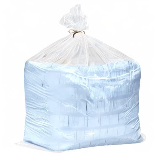 32x42 Inches Large Clear Plastic Storage Bags - 5 Pack Jumbo Heavy Duty Storage Bags for Blankets, Comforters, Duvets, Pillows & Seasonal Clothes | Space Saving Solution for Home Organization & Closet Storage