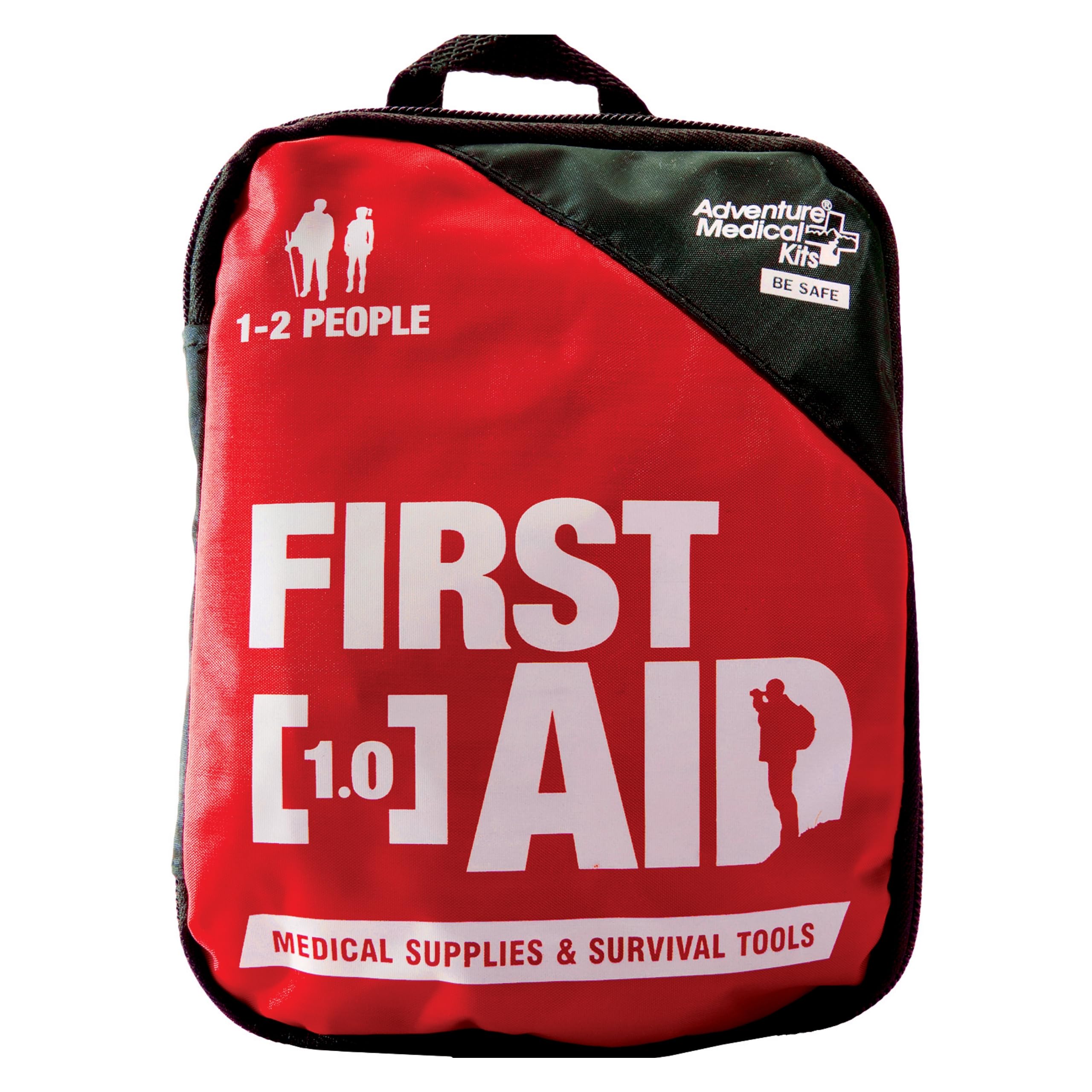 Adventure Medical Kits 1.0 - Compact First Aid Kit for Hiking, Camping & Outdoor Emergencies | Essential Safety Gear for Travel & Backpacking