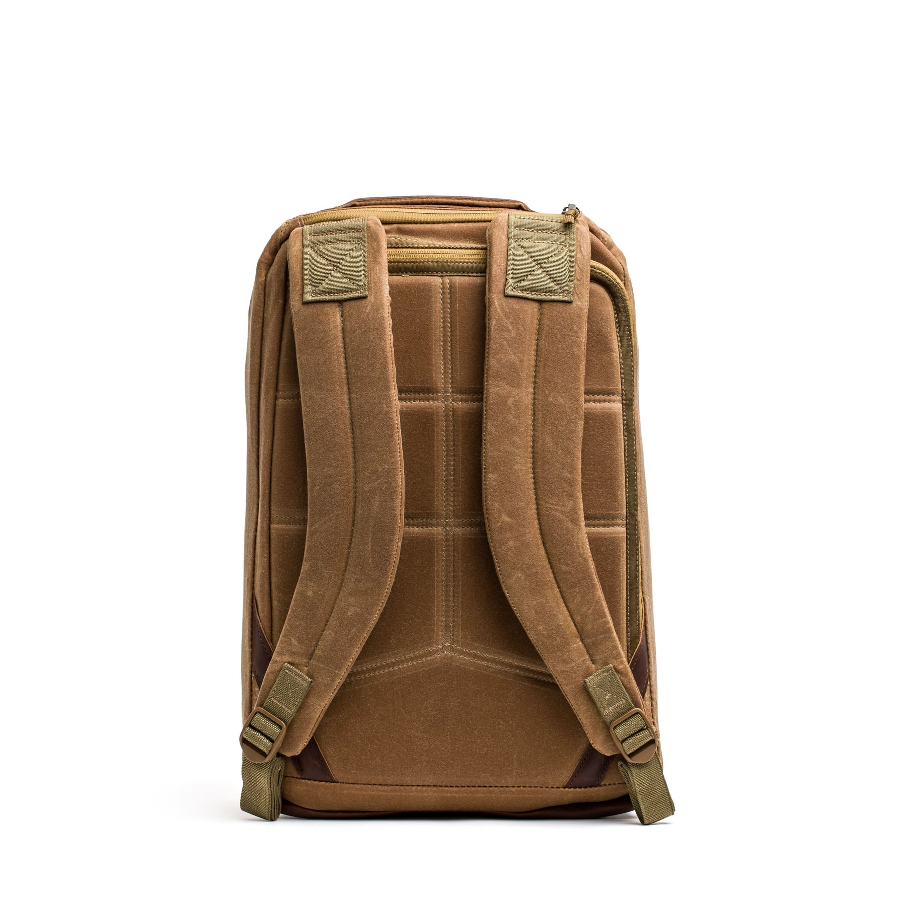 GR1 USA Heritage Waxed Canvas Backpack - Durable & Water-Resistant for Travel, Hiking & Everyday Use