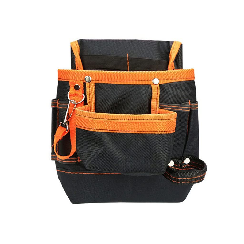 **WDBBY Durable Oxford Tool Waist Bag - Heavy Duty Utility Pouch for Electrician, Gardening & Outdoor Work Tools - Perfect for Hand Tools, Hardware Storage & DIY Projects**