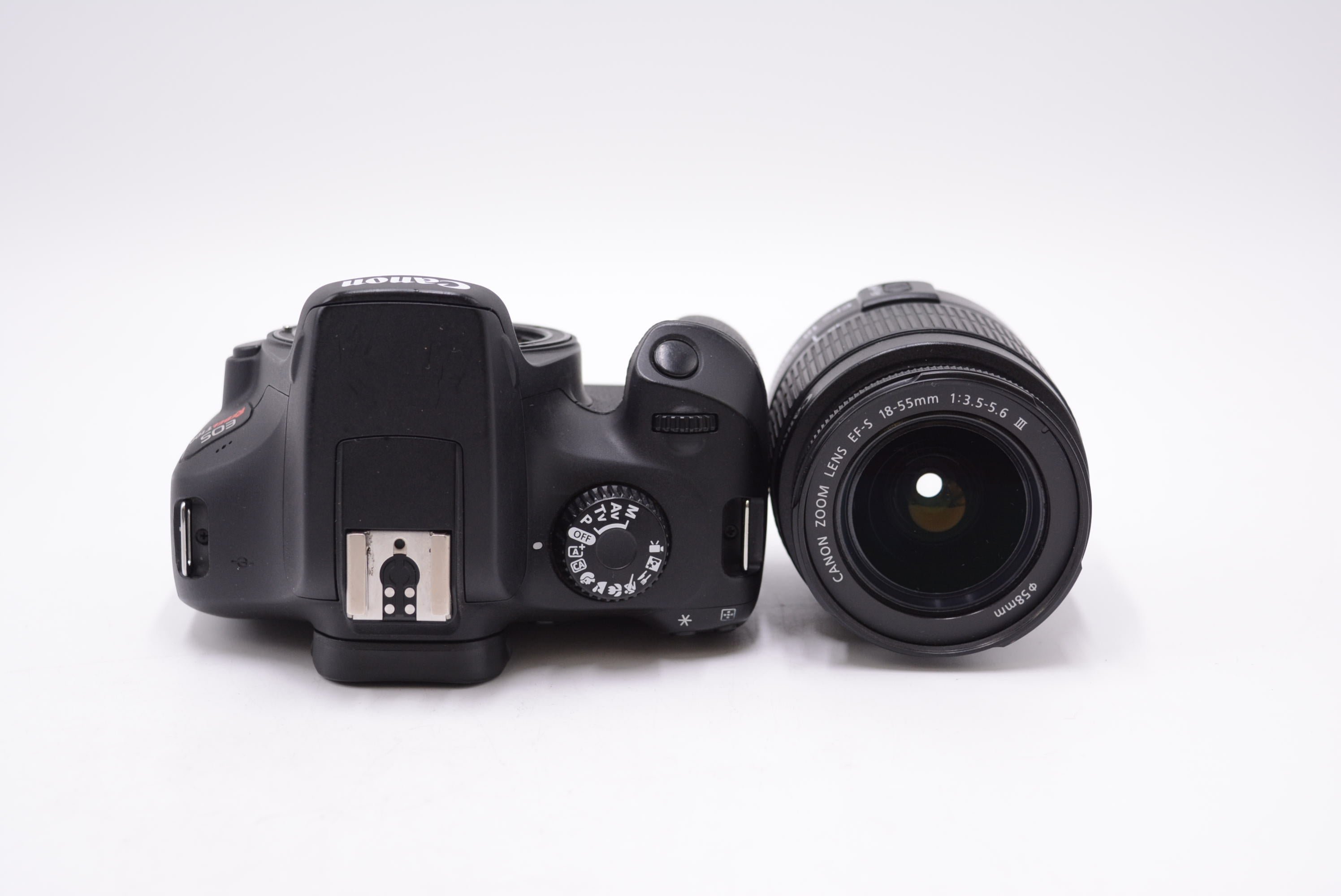 Canon EOS Rebel T100 DSLR Camera with EF-S 18-55mm f/3.5-5.6 III Lens - Used (Great for Beginners & Travel Photography)