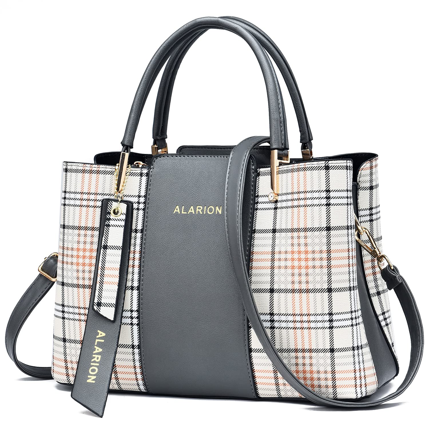 ALARION Women's Shoulder Bag - Stylish Satchel Purse for Work & Travel