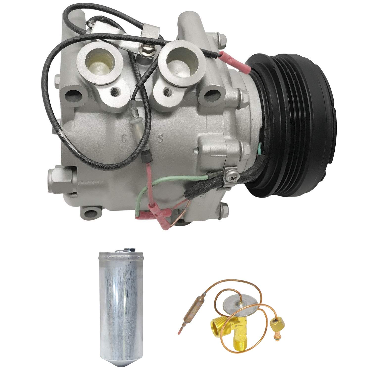 RYC Automotive A/C Compressor & Clutch Kit KT D099 - Replacement for Car Air Conditioning System | Perfect for AC Repair & Summer Cooling Maintenance